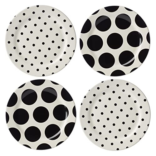 Platos De Acento Kate Spade, Set 4, 4.40, Blanco.