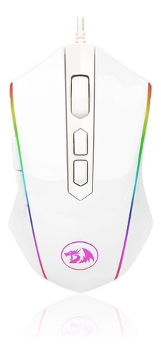 Mouse para jogo Redragon  Memeanlion Chroma M710 branco-lunar