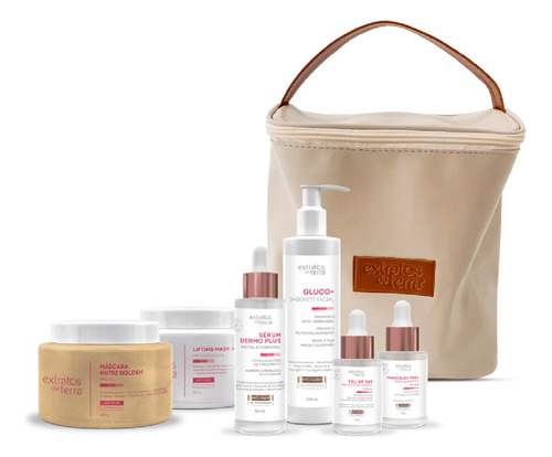 Kit Rejuvenescedor Profissional Extratos Da Terra