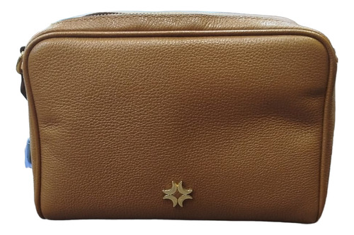 Bolsa Transversal Luz Da Lua Em Couro Com Alças Logo 2000422