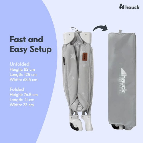 Hauck Sleep N Play Center Cuna De Viaje Portátil Para Bebé C