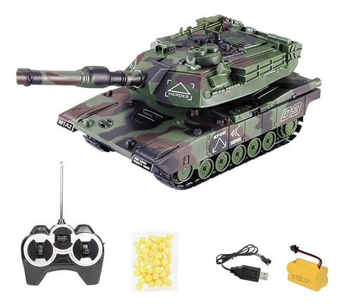 Tanque Remoto Inter Large Heavy Military Warfare 1:32 [u]