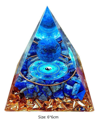 / Bola De Cristal Curativa De La Pirámide De Orgón, Energía