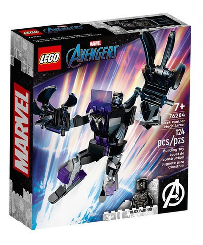 Lego 76204 Marvel Armadura Robótica De Black Panther Mech