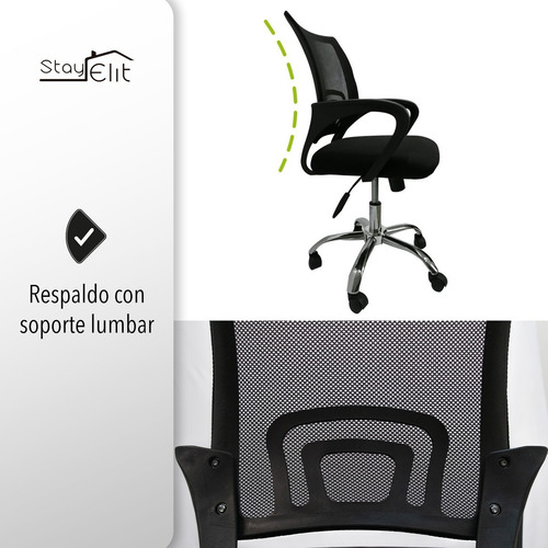 Imagen 5 de 8 de Silla Ejecutiva Oficina Ergonomica Sillón Para Escritorio