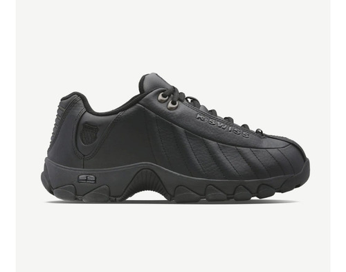 Kswiss St329 Cmf Todo Negro Plantilla Memory Foam Original