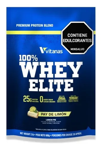100% Whey Elite Pay De Limón