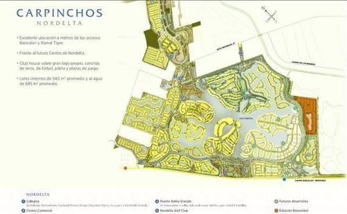 Imagen 10 de 11 de Lote Interno 553m2 - Carpinchos! Financiación - Nd