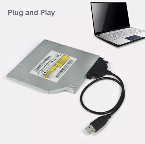 Lectora Grabadora Slim Cd Dvd Externa Usb Smart Tv