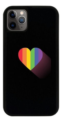 Funda Uso Rudo Tpu Para iPhone Pride Lgbt Love Amor 17