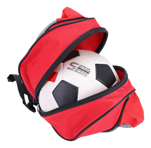 Bolsa De Pelota Roja Portátil For Baloncesto, Fútbol