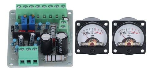 . Placa De Controlador Vu Db Meter, Tipo Puntero Vu,