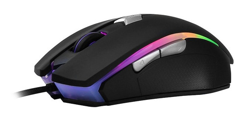 Mouse Gamer Nisuta Cable Usb Mallado 3200 Dpi Gaming Luz Led