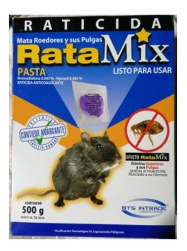 Veneno Ratones Ratamix Pasta (500 Gr) Bts