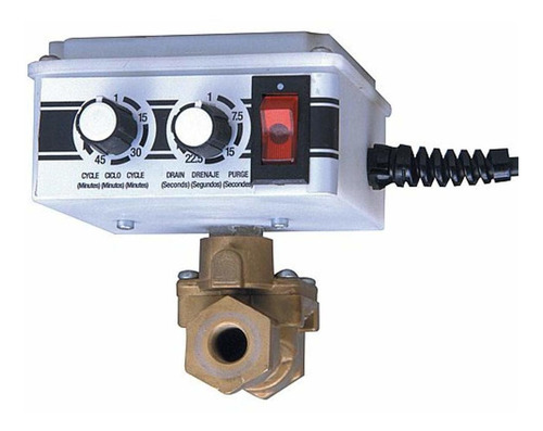 Flecha Neumática 5704s 1/2 Electrónico Tank Drain W/y Colad
