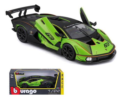 Burago Lamborghini Essenza Scv12 Metal Coche Escala 1:24 N