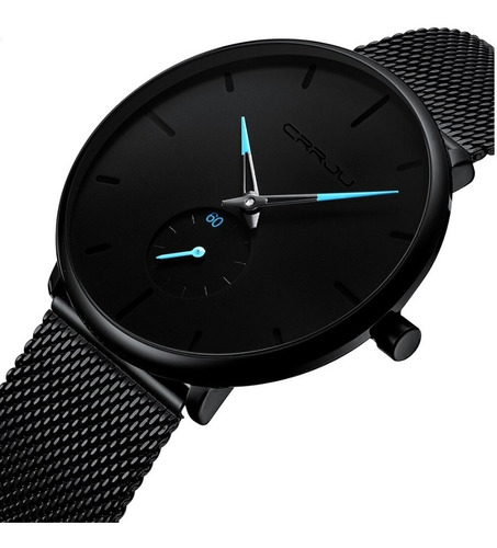 Promoção Relógio Masculino Crrju 2150 Original Azul
