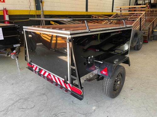 Carretinha Bau Em Acm 1.60 X 1.10 X 0.60 - 0km
