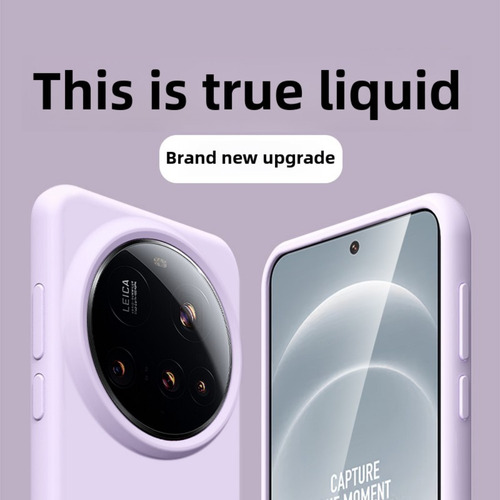 Funda De Lujo Para Xiaomi 15 Ultra Pro 14 13, Color Liso, Agradable Al Tacto, Silicona Esmerilada, Protección A Prueba De Golpes, Cubierta Trasera Ac