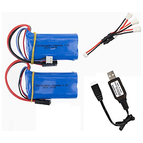 Batería Recargable Li-ion 7.4v 1500mah Para Mj