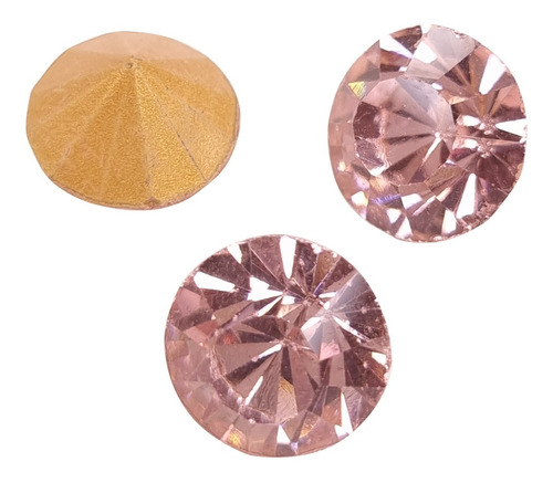 Strass Para Engarzar 2 Mm Cristales De Color Rosa X 1440u.