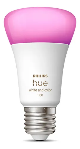 Ampolleta Led Philips Hue E27 1.100lm, Rgb, Bt, Wifi, 9 Watt