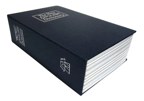 Imagen 5 de 5 de Caja Menor Con Llave Libro Mediana Camuflada