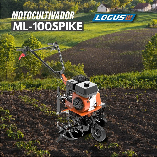 Motocultivador Rotovator Logus Ml100-spike - 7hp - Autoprop