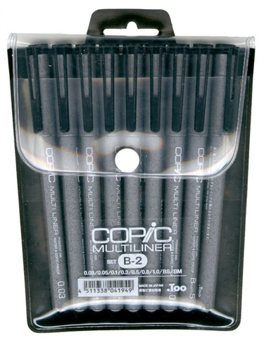 Copic Multiliner - Set 9 Tiralíneas B2