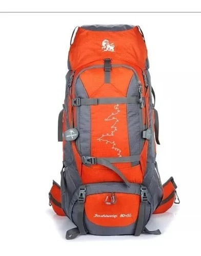 Mochila Camping 85 Litros Trekking + Cubre Mochila De Regalo