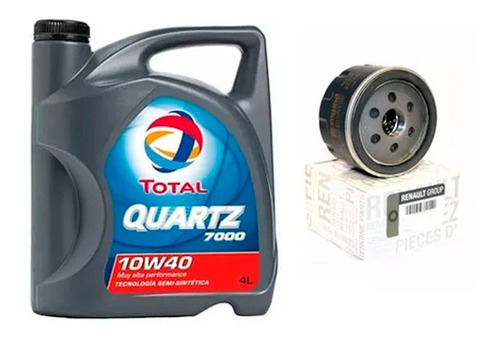 Aceite Total 10w40 + Filtro Original Renault Megane 1.6 16v