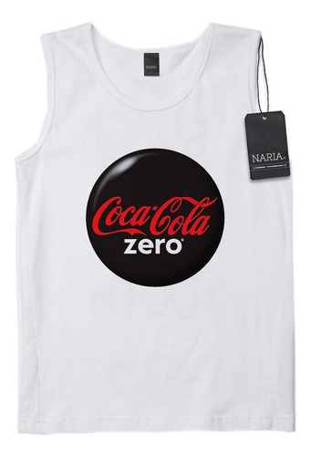 Musculosa Niño Coca Cola Dibujo Art Logo - Maco4