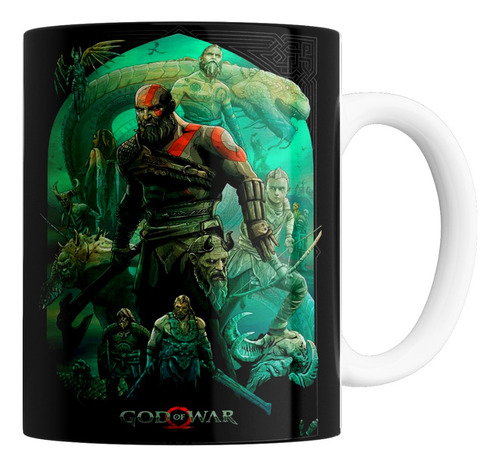 Taza Ceramica  - God Of War (varios Modelos) Con Caja