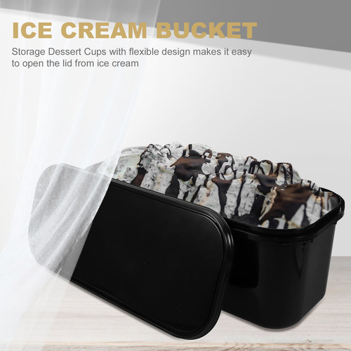 Contenedor Multifuncional Para Postres Freezer Yogurt