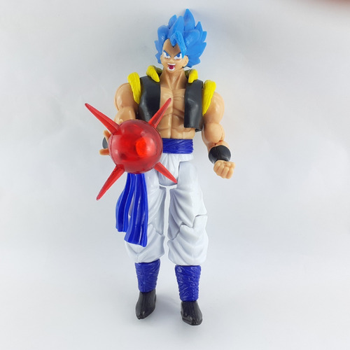 Figura Juguete Muñeco Dragon Ball Z Fusion Gogeta Blue Dios | Meses sin intereses Figura Juguete Muñeco Dragon Ball Z Fusion Gogeta Blue Dios | Meses sin intereses