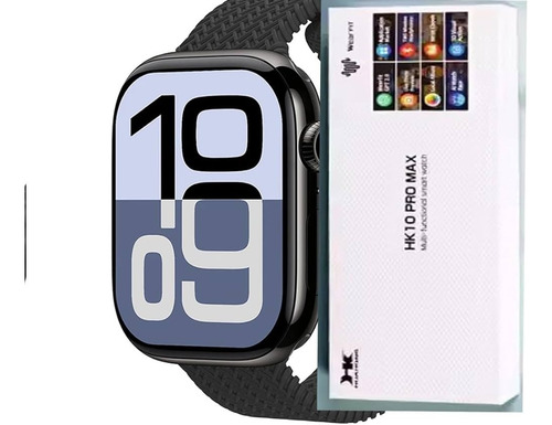 Reloj Inteligente Serie 10 Nuevo 46mm Brújula Nfc 1gb Amoled Blanco Casual Blanco Plateado