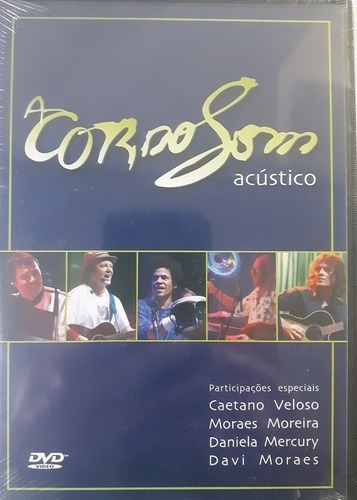 Dvd A Cor Do Som - Acústico, Lacrado, Original 