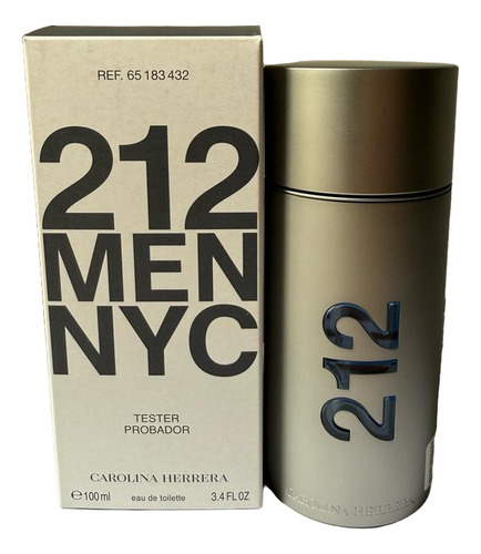 Perfume 212 Men Carolina Herrera Edt 100ml Caixa Branca
