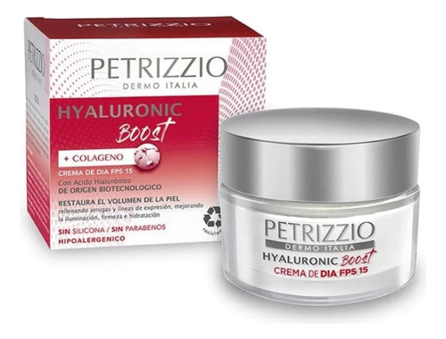 Petrizzio Crema De Día Fps 15 Hyaluronic Boost 50