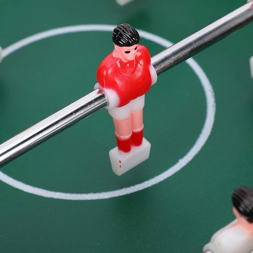 Juego De Mesa Futbolito Portátil Para Niños Y Adultos Mesa De Futbolito Caqui