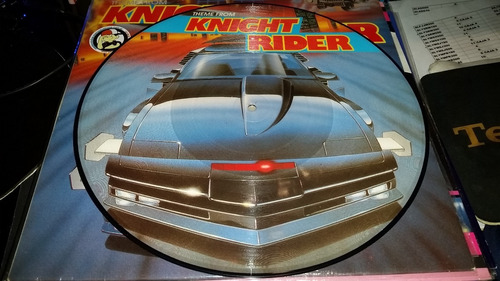 Laser Cowboys Theme From Knight Rider Vinilo Picture 1987