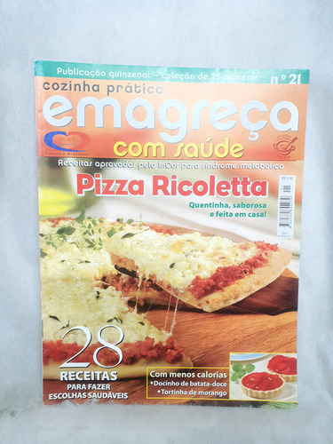 Cozinha Prática Emagreça Com Saúde 21 - Pizza Ricoletta (Usado)