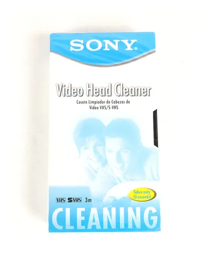 comprar Limpiador De Cabezales De Vídeo Sony Vhs\u002Fs-vhs