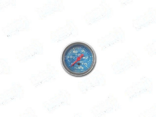 Reloj Presion Aceite Fondo Celeste 150psi Diametro: 52mm