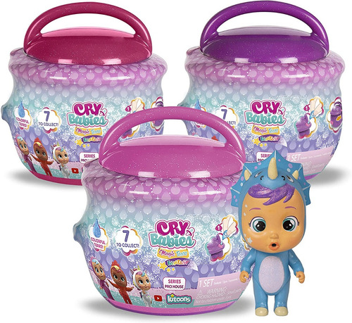 Bebe Lloron Fantasy Lagrimas Magicas De Color Y Accesorios