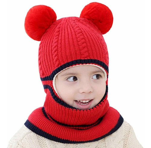 Gorro Invierno Infantes Con Forro Polar