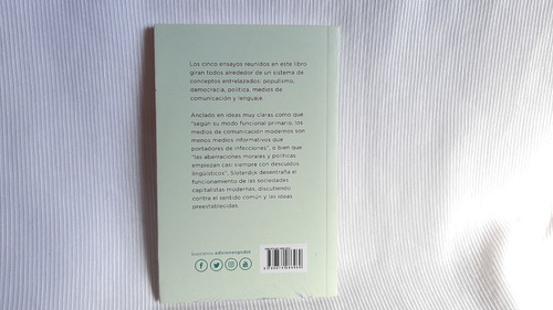 Imagen 2 de 5 de Las Epidemias Políticas Peter Sloterdijk Godot