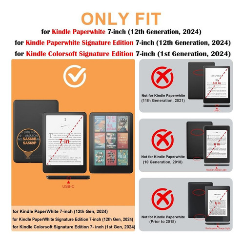 Estojo Para E-reader De 7 Polegadas Sa568b