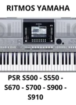 Comprar Ritmo Para Teclados Yamaha Psr S550,s670,s700,s710,s900,s910