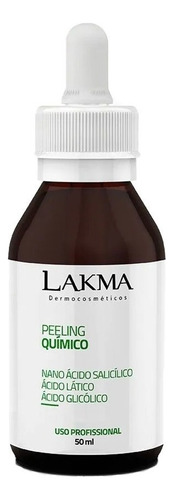 Lakma Peeling Químico 50ml Secativo Salicílico Glicólico Tipo de pele Oleosa